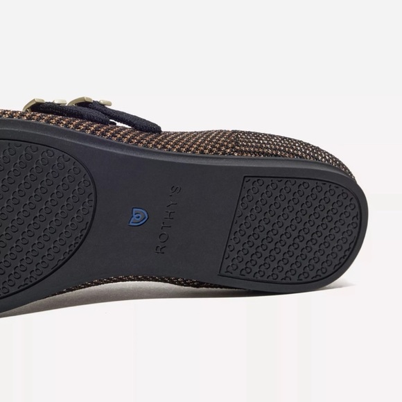 Rothy's Bronzite Double Buckle Mary Jane Flats - Picture 4 of 4